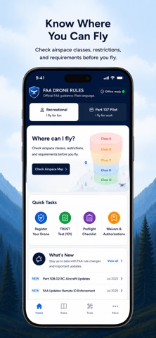 FAA Drone Rules: Part 107 screenshot