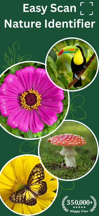 Nature Identifier: AI Scan Screenshot 1 of 5