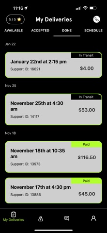 Vamo Delivery Driver Screenshot 2 of 4