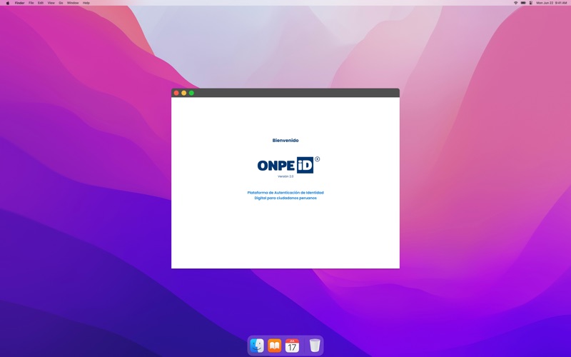 ONPEID DESKTOP app screenshot