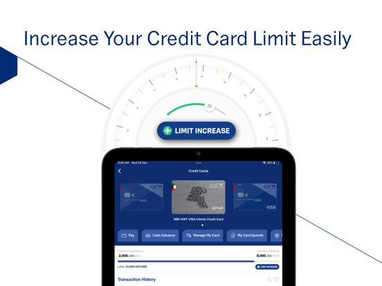 NBK Mobile Banking iPad screenshot 5 - Finance app