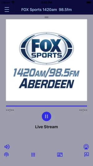 Fox Sports Aberdeen 98.5 1420 screenshot 2