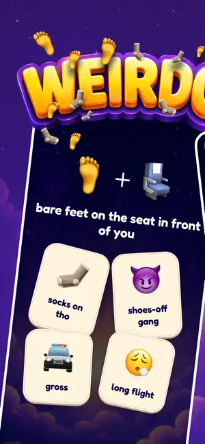 WEIRDO: Daily Emoji Takes screenshot 1