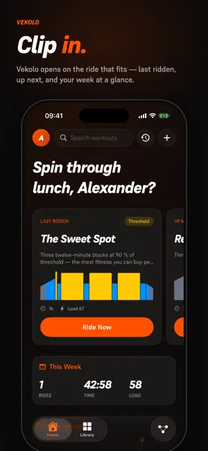 Vekolo: Indoor Cycling screenshot 1
