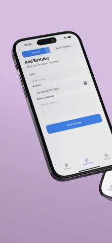 Birthday Reminder & Alerts screenshot