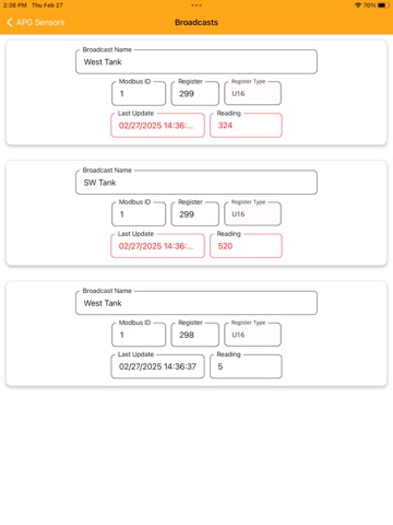 APG Scout Communicator iPad screenshot
