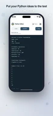 Python Editor: Code & Run screenshot 2
