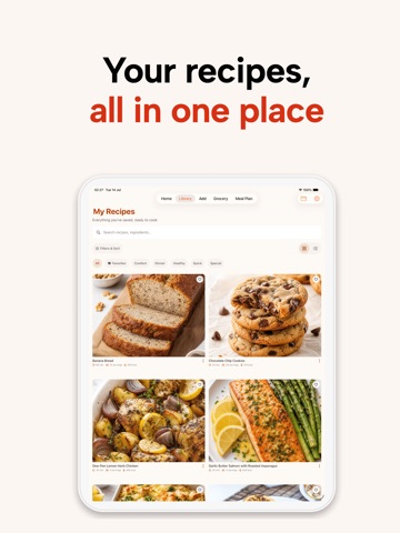 CookClip: Recipe Manager iPad screenshot