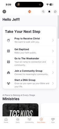 Two Cities Church App screenshot 3