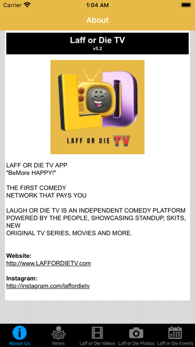 Laff or Die TV Screenshot