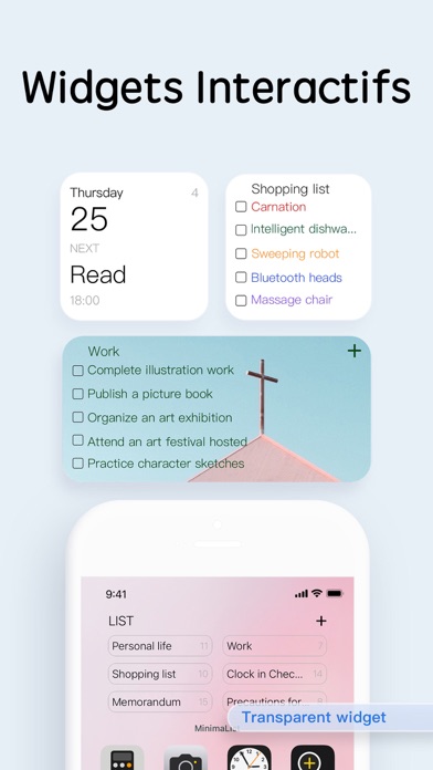 Screenshot #2 pour To Do List by MinimaList