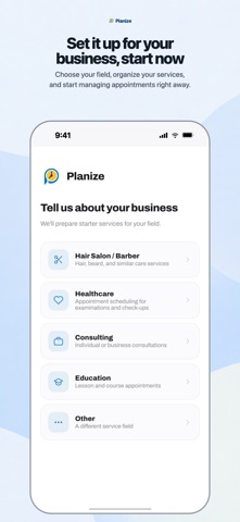Appointment Calendar: Planize iPhone screenshot