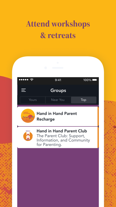 Hand in Hand Parenting Screenshot
