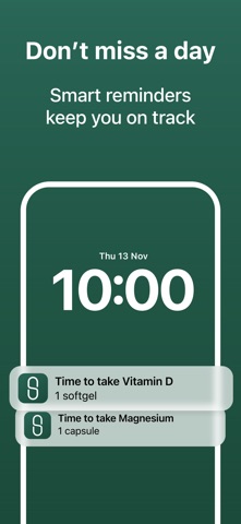 Supplement Tracker SuppleTrack Screenshot 2 of 5