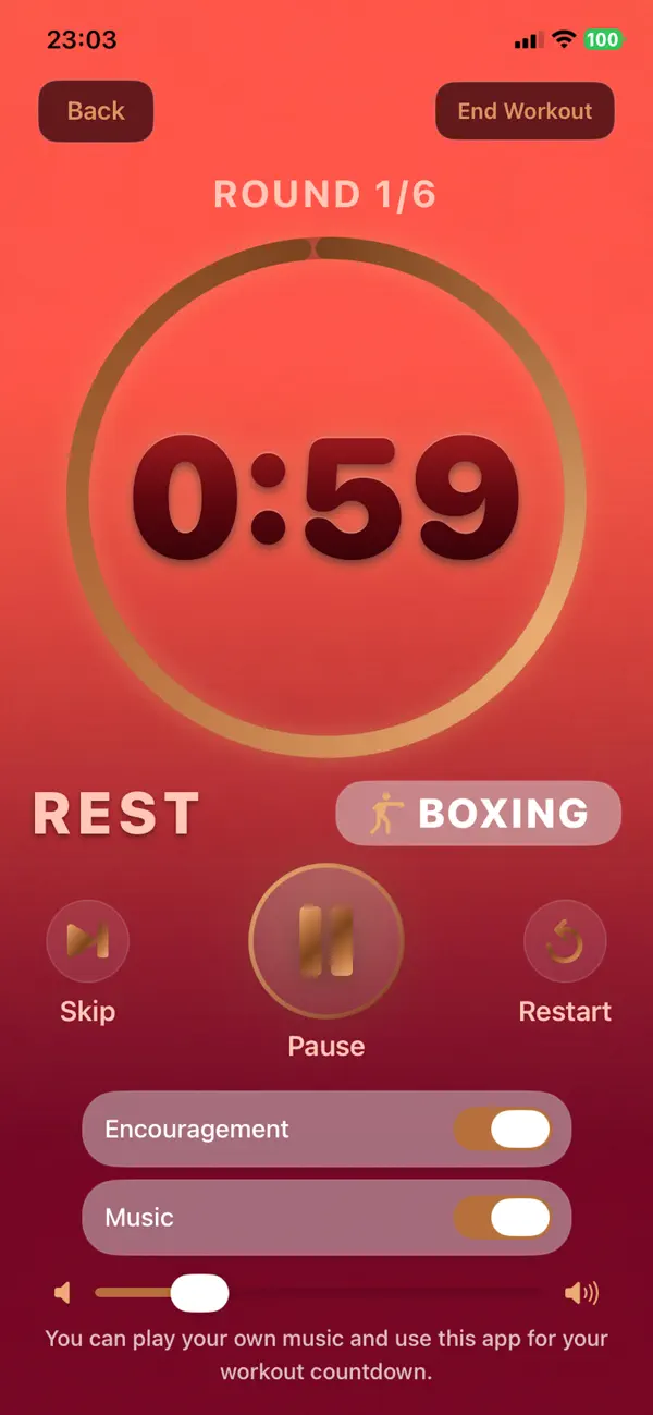 Screenshot #3 pour HIITBox Fatburn