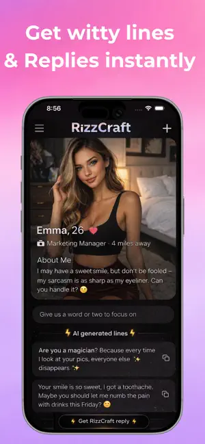RizzCraft: Texting Assistant screenshot 3