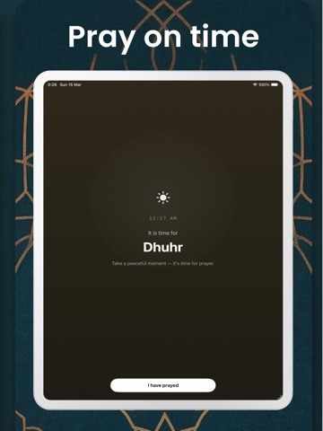 SalahFocus: Prayer On Time iPad screenshot