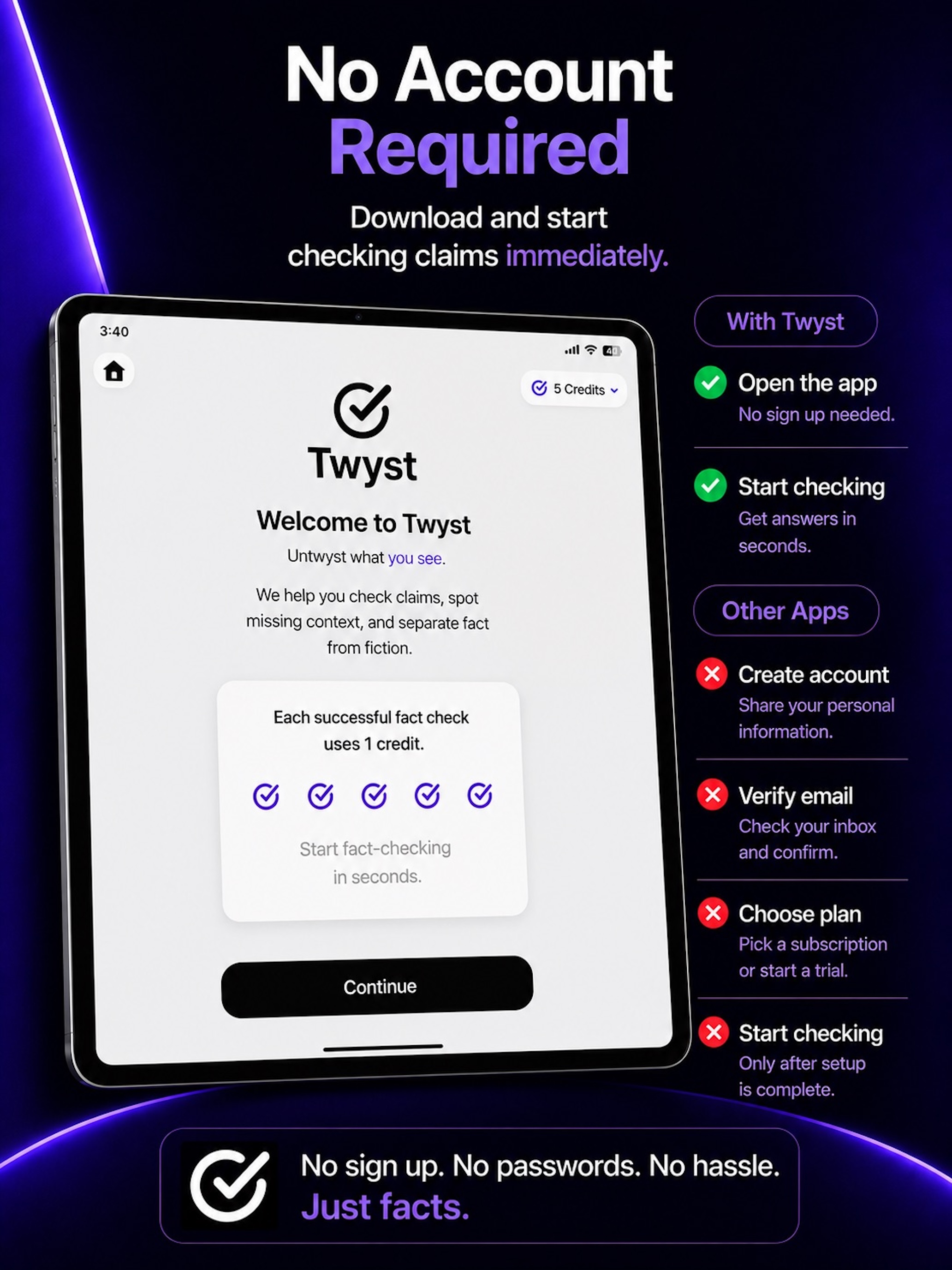 Twyst Fact Check screenshot 9