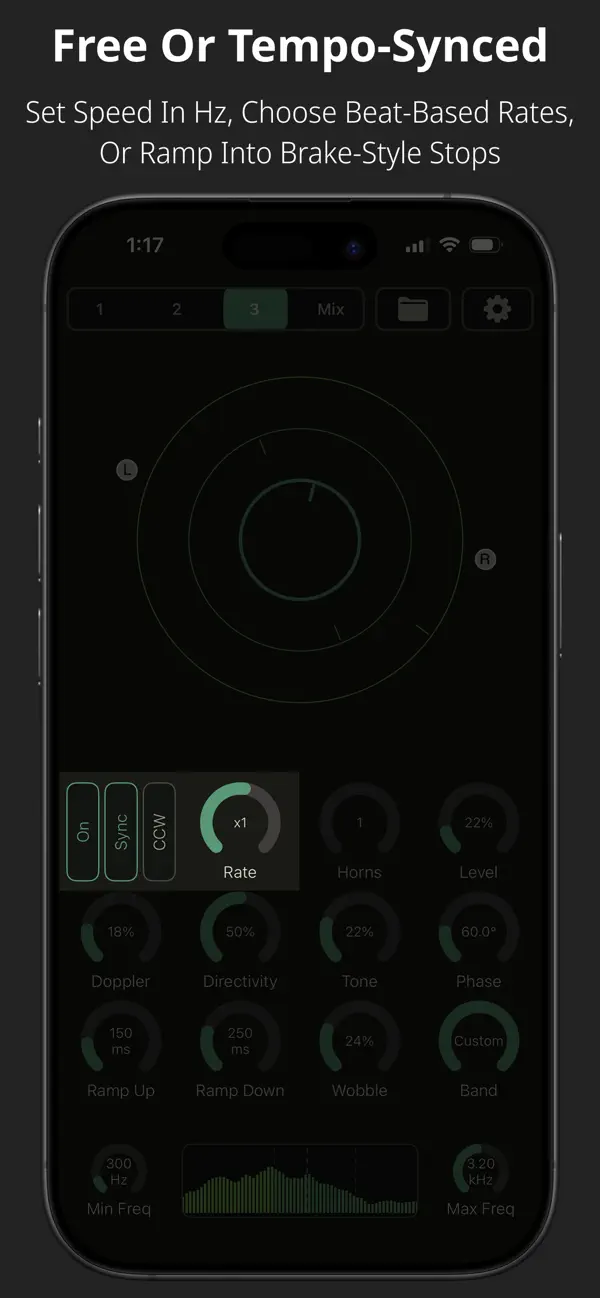 #3. SpinBud - Rotary Speaker FX (iOS) 由: Cem Olcay