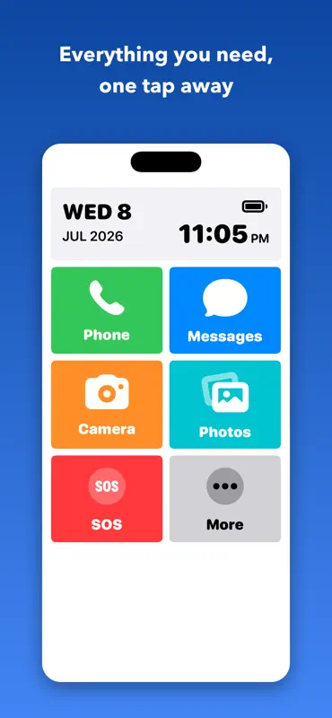 Simple Senior Phone screenshot 1 of 3