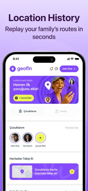 Geofin: Family GPS Tracker screenshot 3