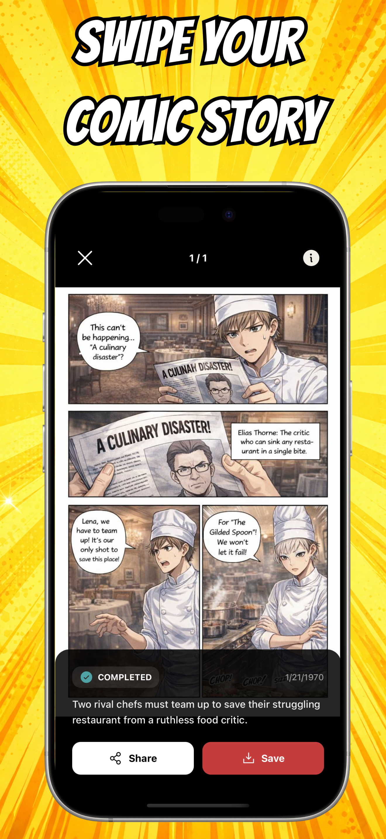 VEX: Comic Maker Manga, Manhwa