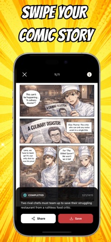 VEX: Comic Maker Manga, Manhwa screenshot
