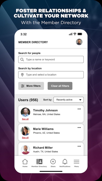 MES IT Leadership Network Screenshot