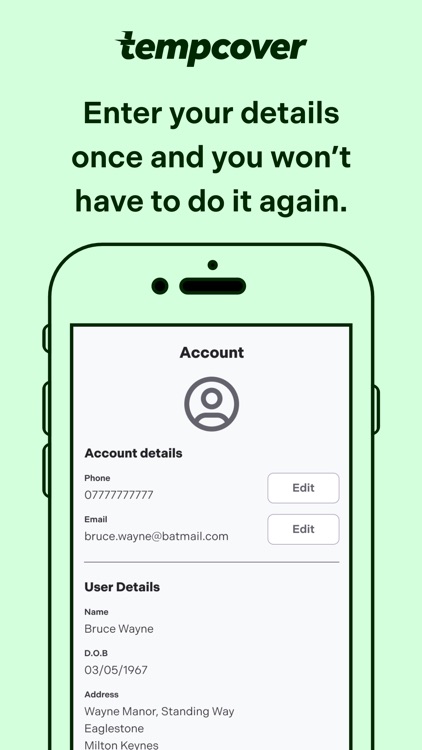 Tempcover: car & van insurance