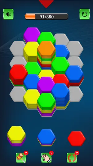 Hexa Sort & Ball Sort screenshot 2