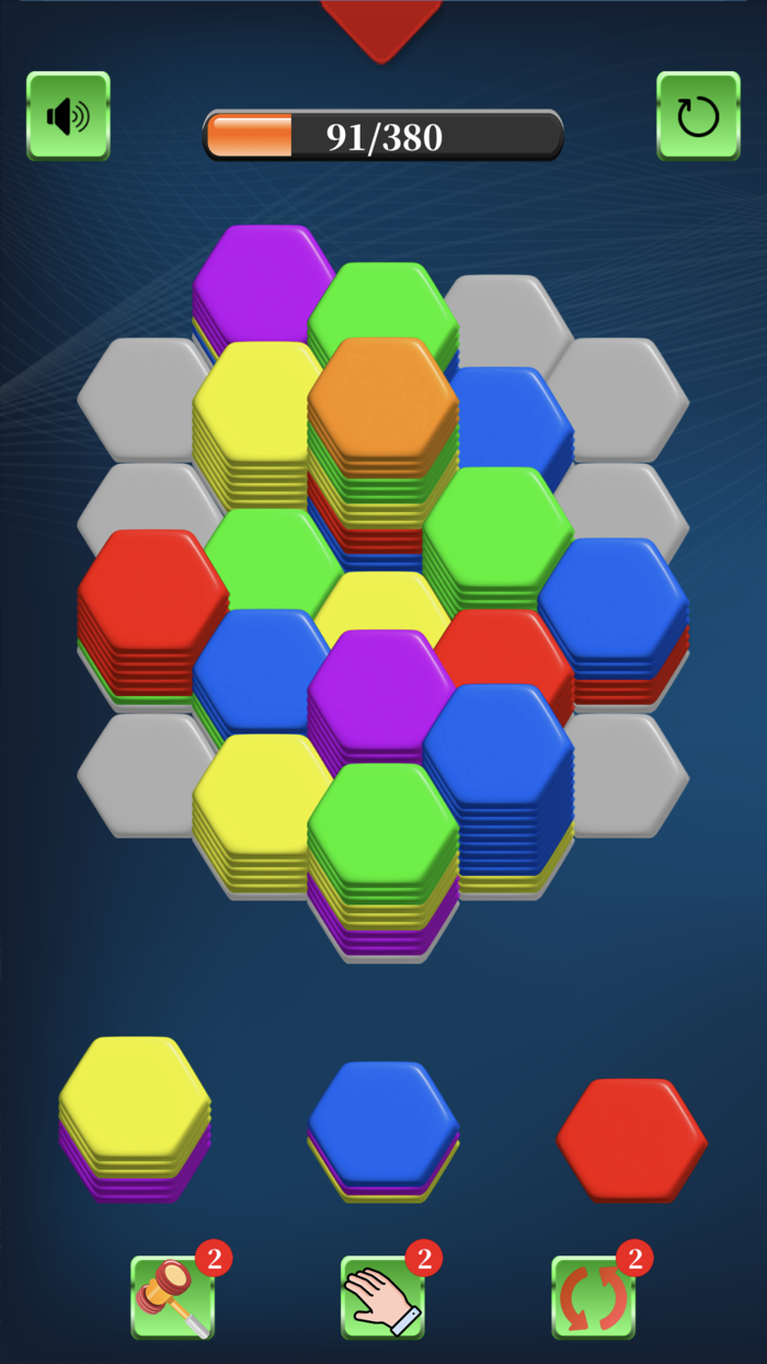 Hexa Sort  Ball Sort