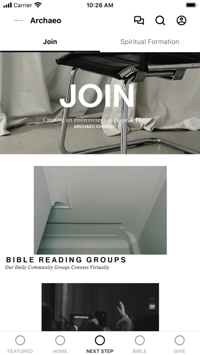 Screenshot 3 of Archaeo Church App