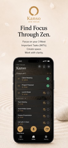 Kanso - Zen Focus Screenshot 1 of 6
