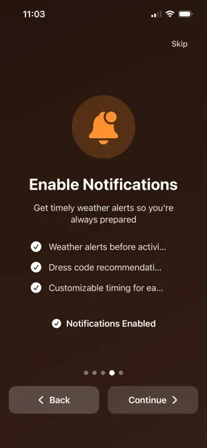 RoutineWeather screenshot 2