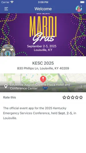 KY Emergency Services Conf. screenshot 1