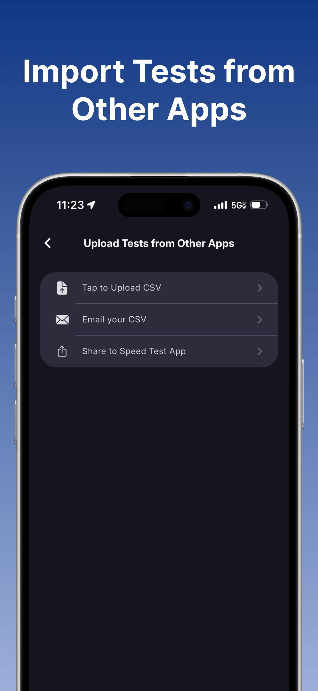 Speed Test by CoverageMap.com