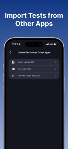 Speed Test by CoverageMap.com screenshot