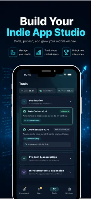 Idle App Studio: Dev Game screenshot 3