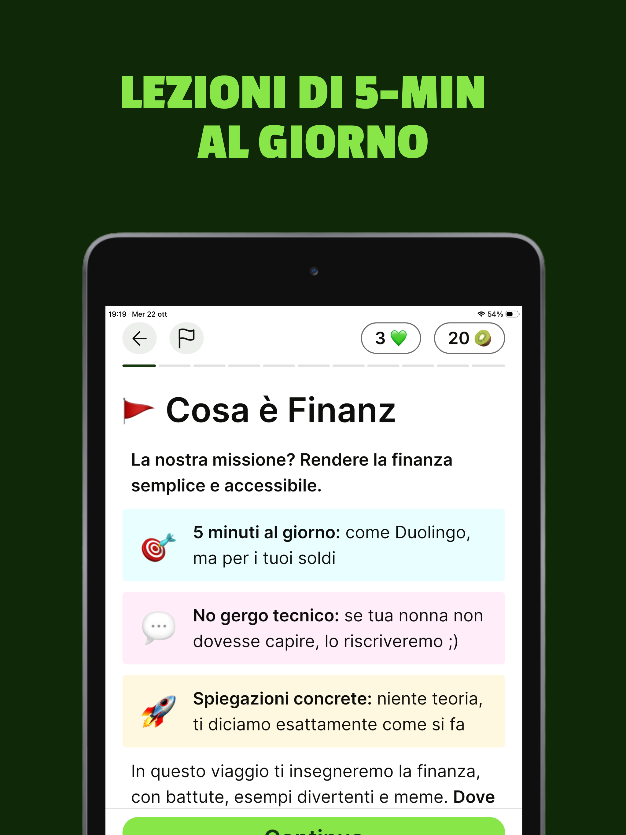 Finanz: Learn to Invest