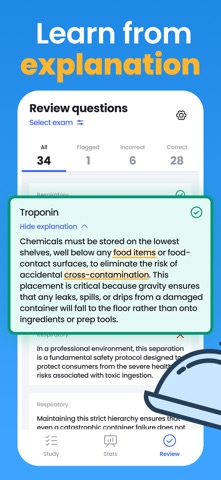 ServSafe Practice Test Prep • Screenshot 4 of 6