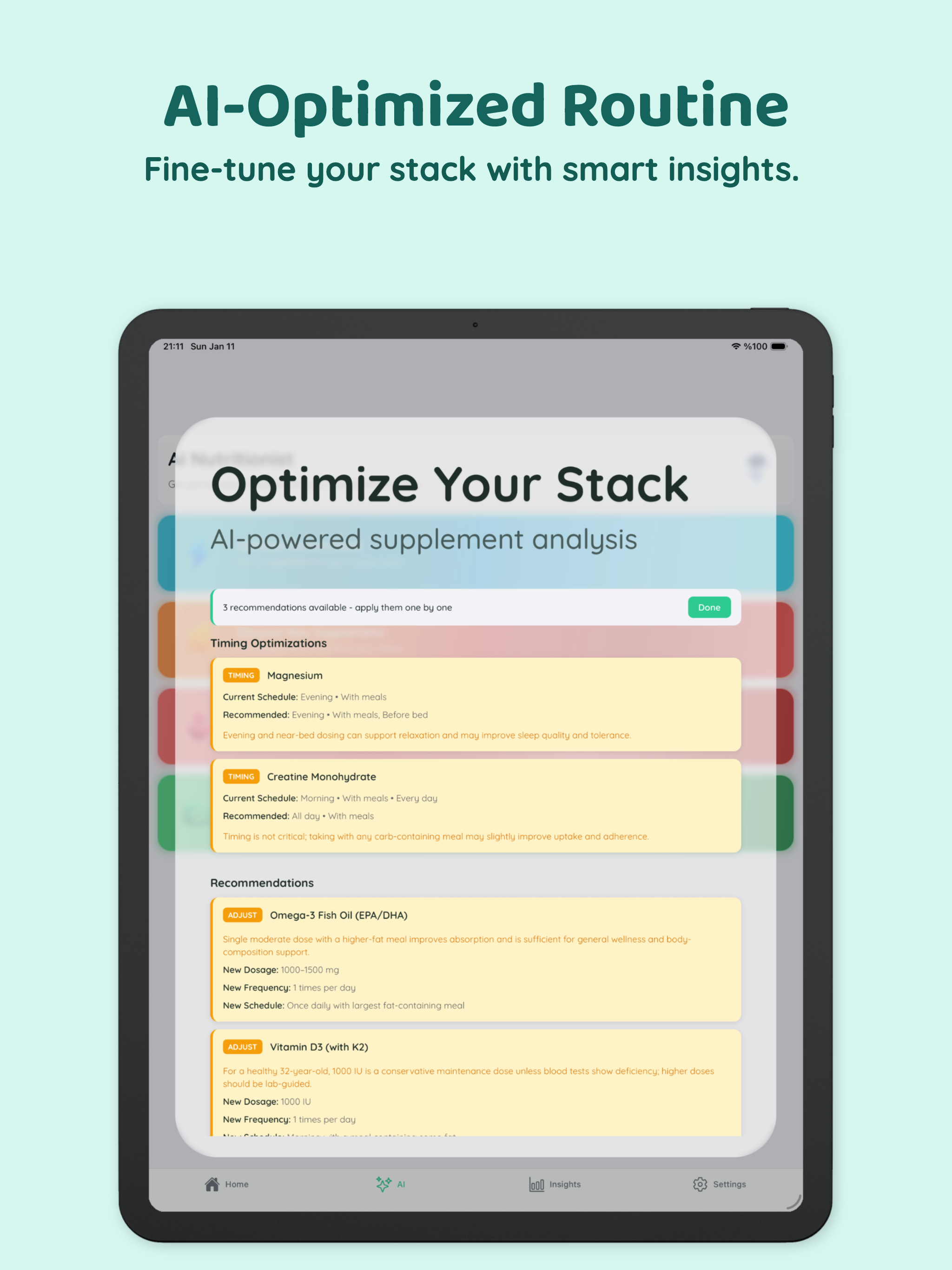 Nutrify - Supplement Tracker screenshot 10