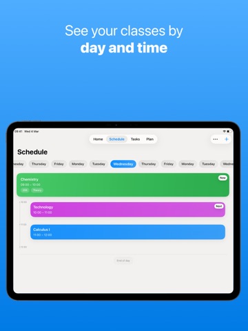 Perzia: Study Planner ipad screenshot 3