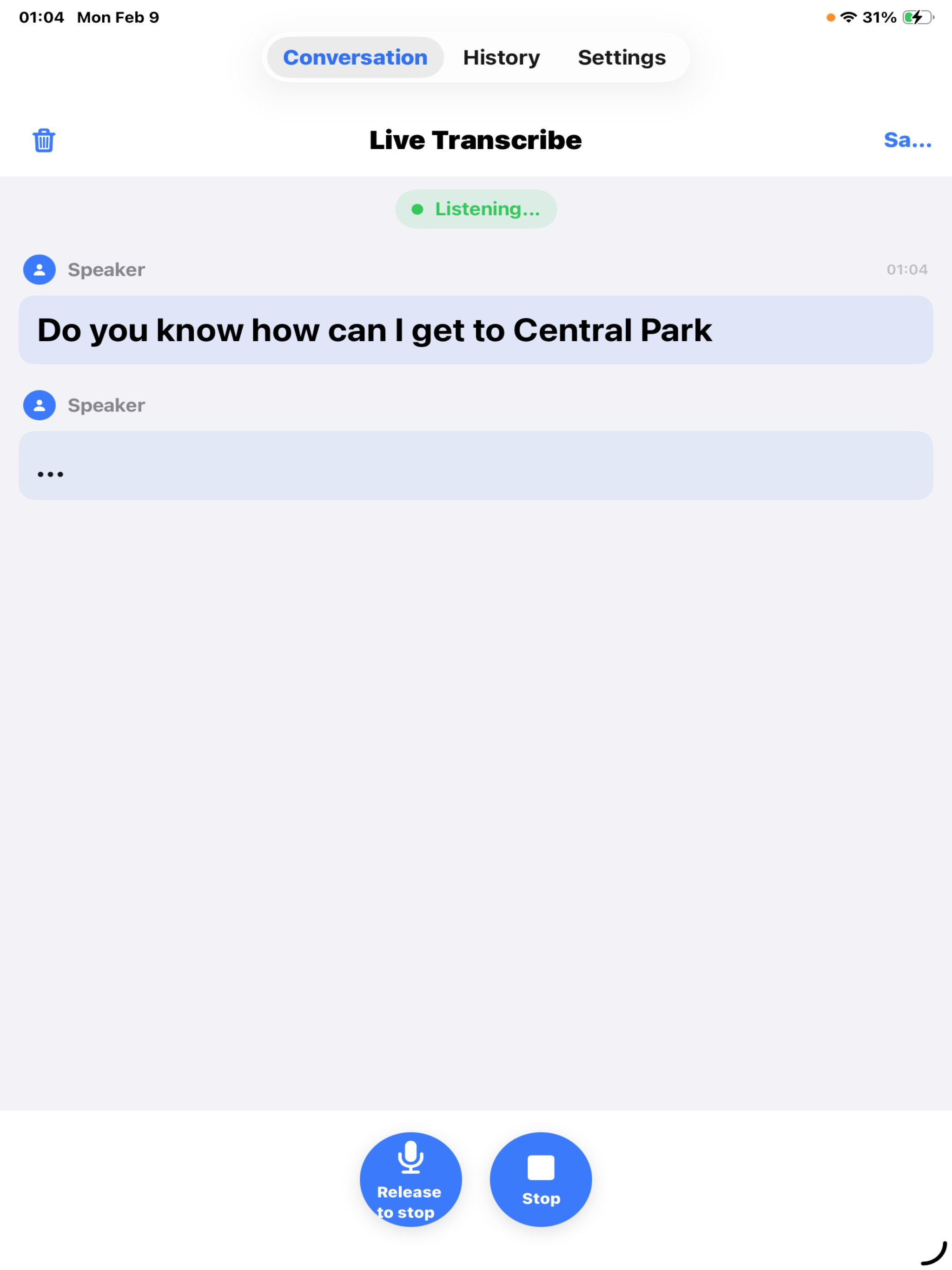 SpeechSee screenshot 4