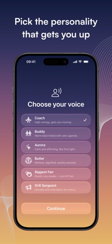 Matin: AI Voice Alarm screenshot