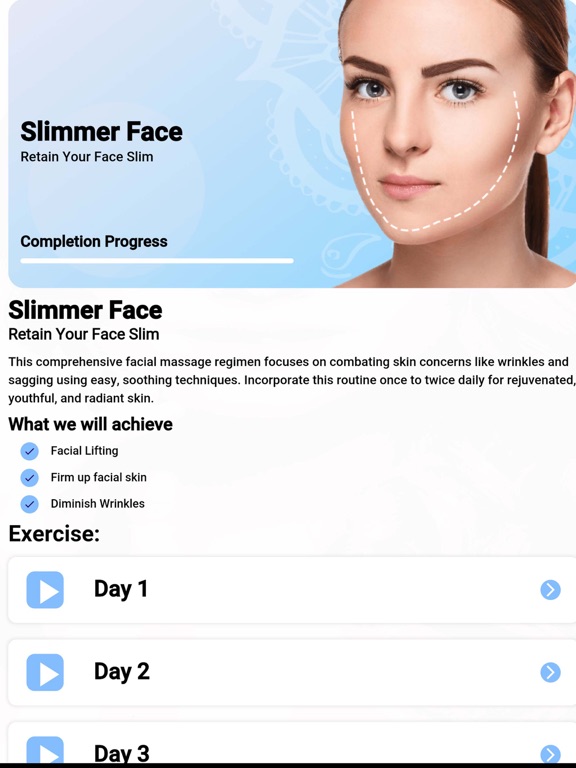 Screenshot #5 pour Face Yoga, Jawline: Facejoy