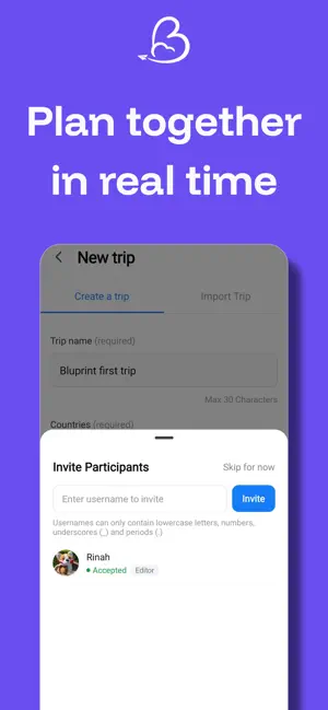 Bluprint: Smart travel planner screenshot 4