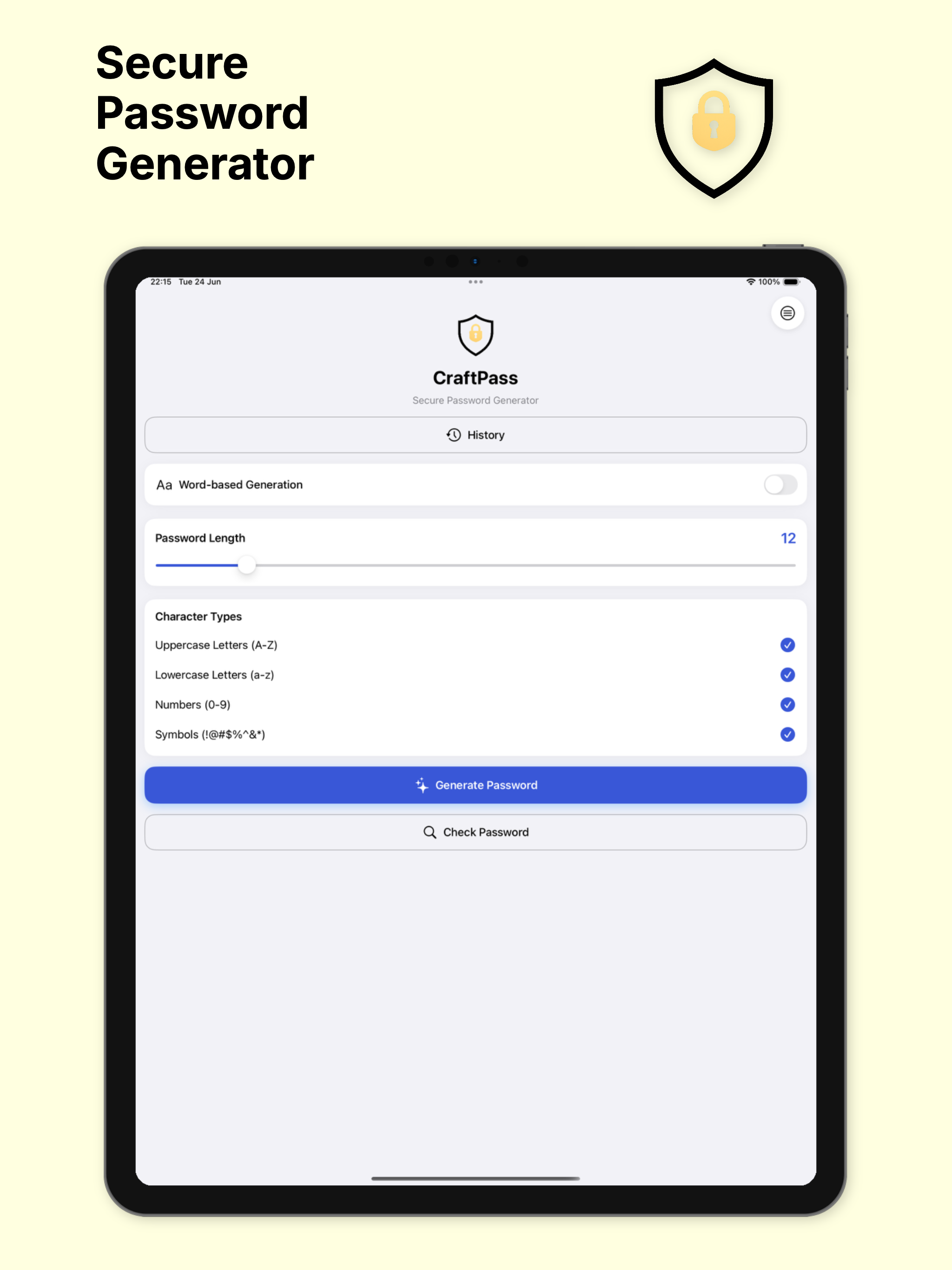 CraftPass: Password Generator screenshot 8
