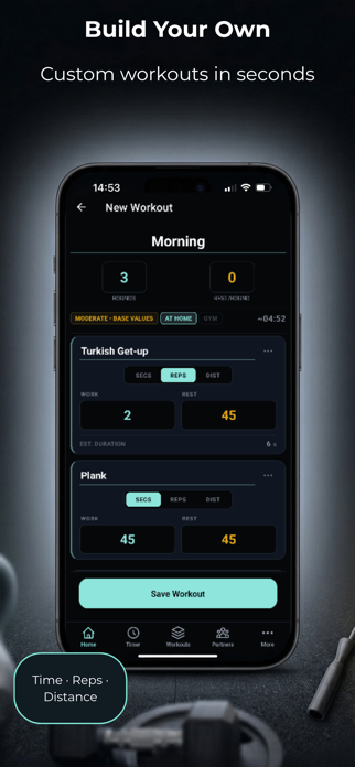 BlackPulse: HIIT Workout Timer Screenshot 5 of 9