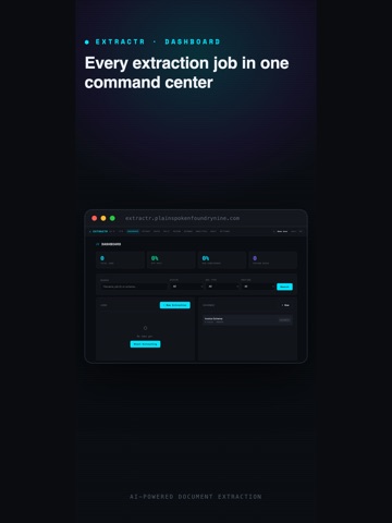 EXTRACTR: AI Doc Extraction iPad screenshot