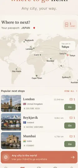 Captura de pantalla de Pathfinder - Cultural Transit en iPhone 2